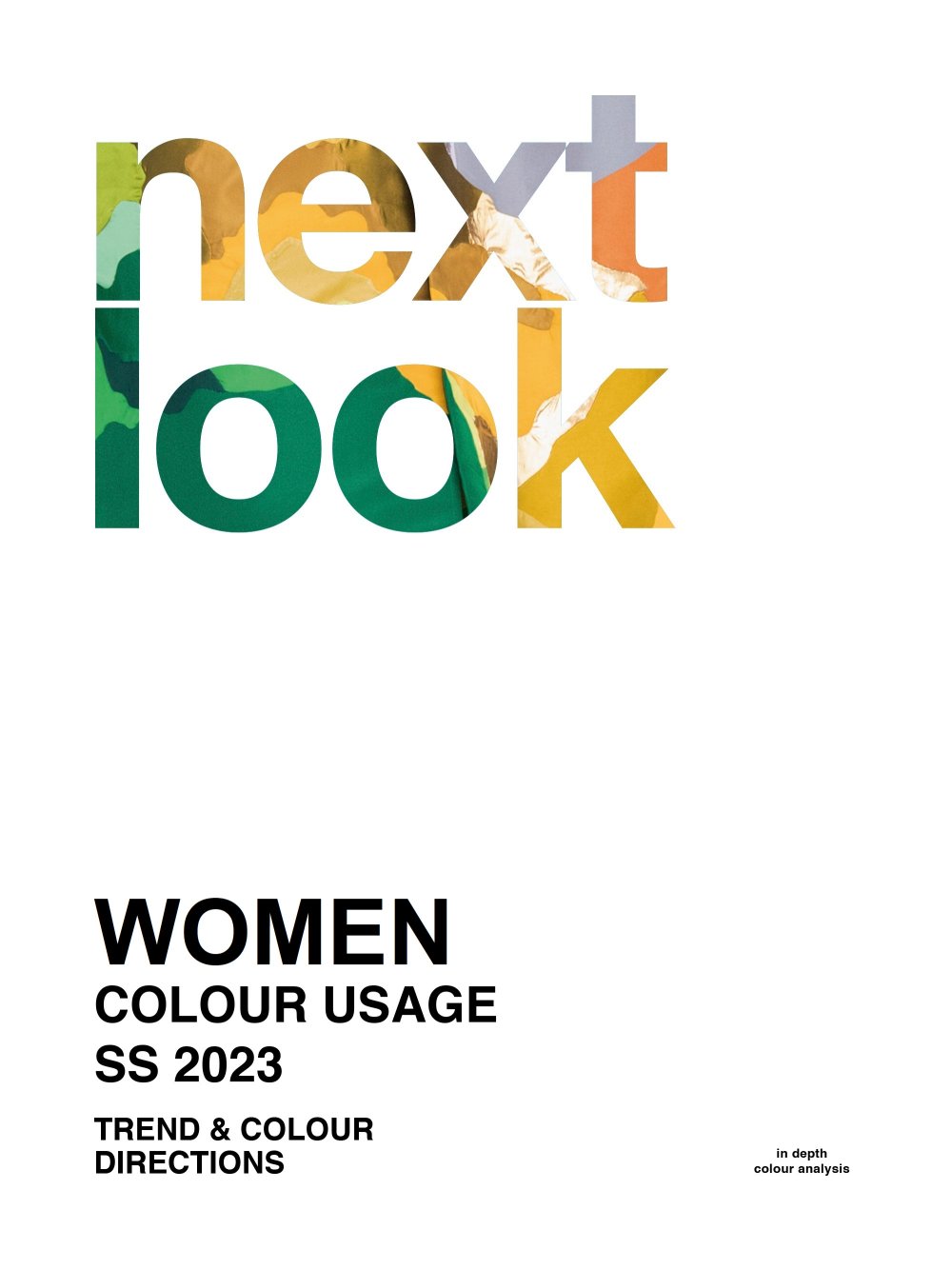 next look Colour Usage Women S/S 2023