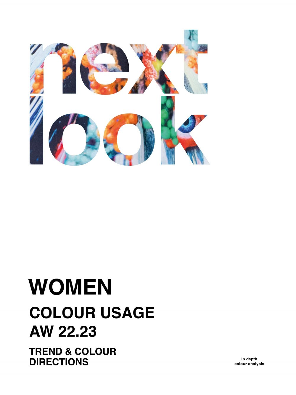 next look Colour Usage Women A/W 22/23
